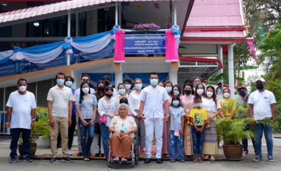 CSRครั้งที่2 โครงการก่อสร้างทางลาดขึ้นศาลาการเปรียญ (วัดเกาะแก้วเวฬุวัน)